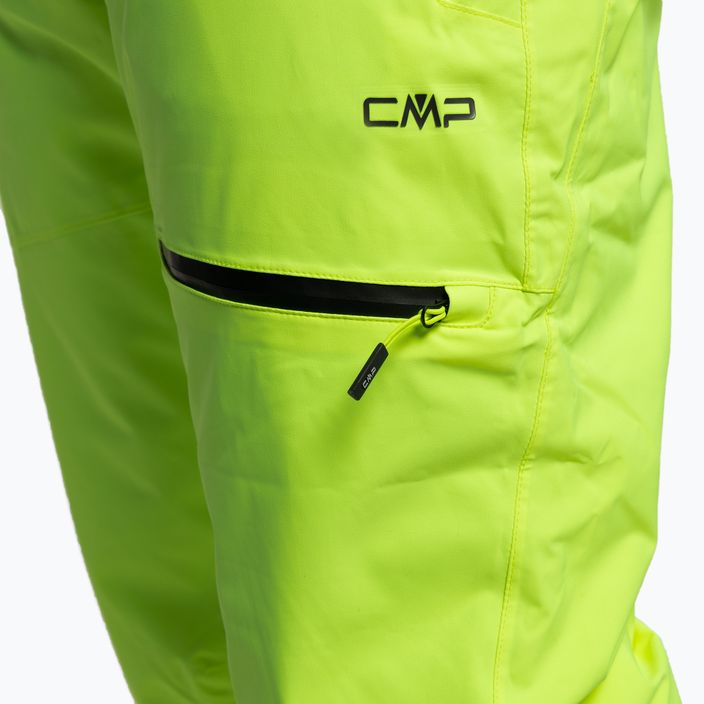 CMP pánske lyžiarske nohavice zelené 39W1537/R626 5