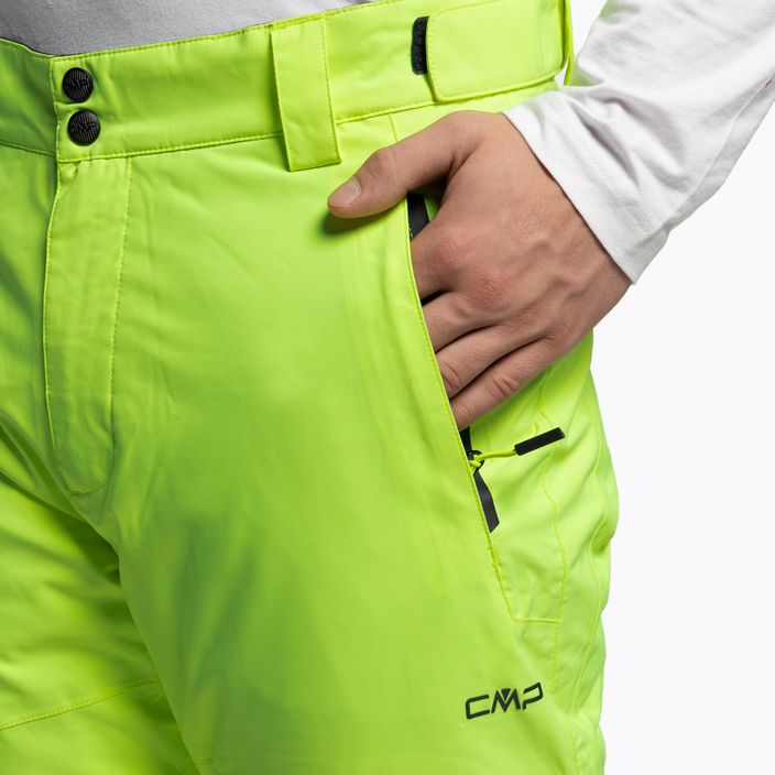 CMP pánske lyžiarske nohavice zelené 39W1537/R626 6