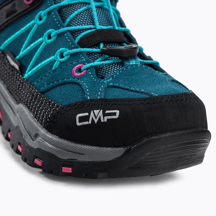 CMP Rigel Mid detské trekové topánky zelené 3Q12944 7