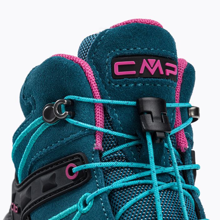 CMP Rigel Mid detské trekové topánky zelené 3Q12944 11