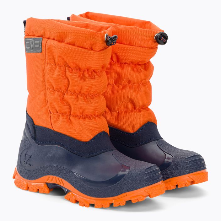 CMP Hanki 2.0 arancio detské snehové topánky 4