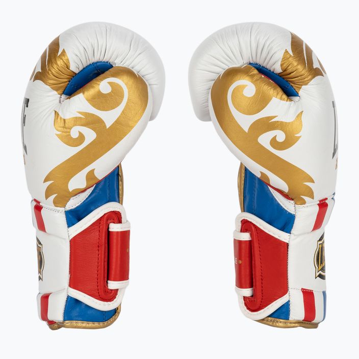 LEONE 1947 Thai Style boxerské rukavice biele GN114 3