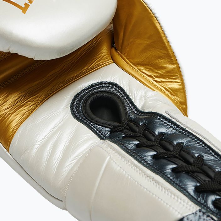 Boxerské rukavice LEONE 1947 Authentic 2 biele 13