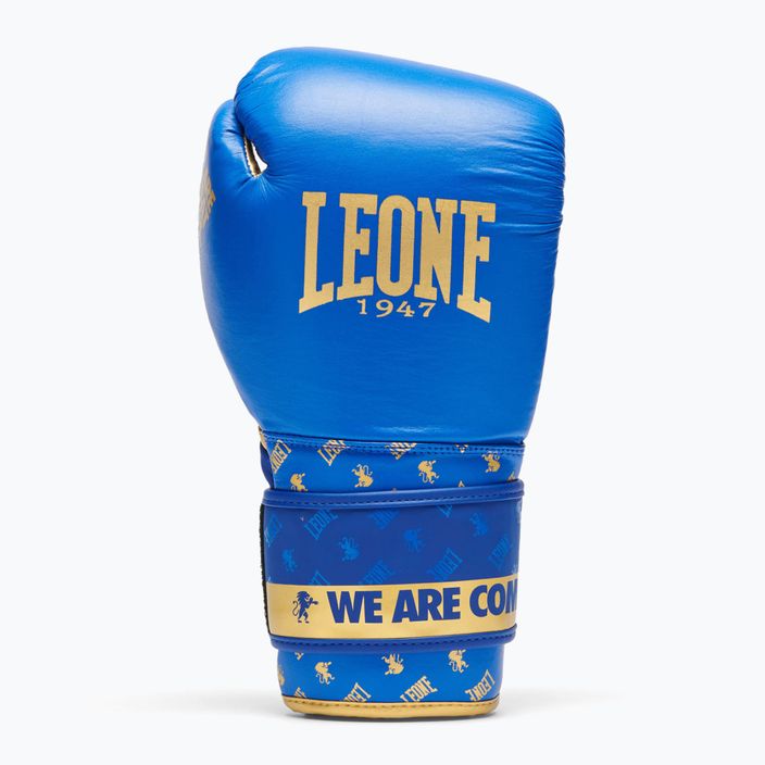 Boxerské rukavice LEONE 1947 Dna modré 6