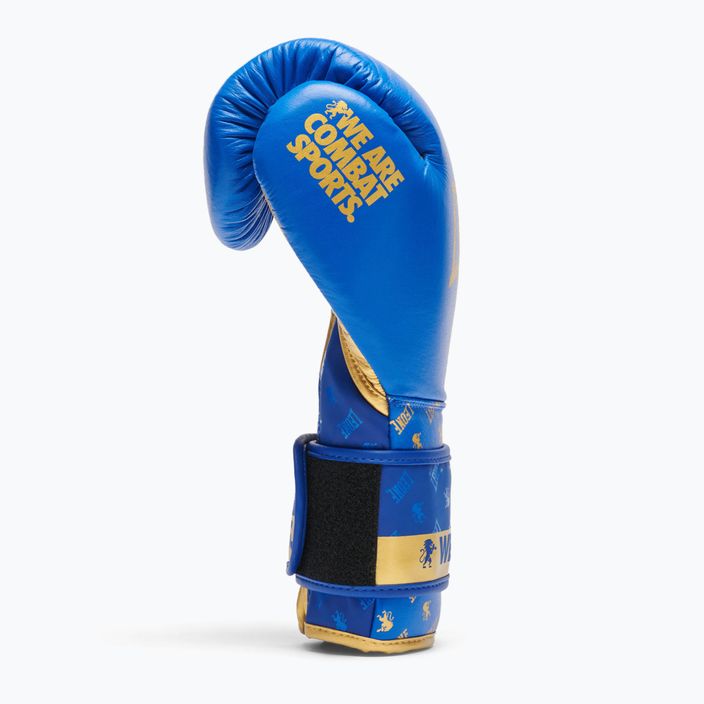 Boxerské rukavice LEONE 1947 Dna modré 7