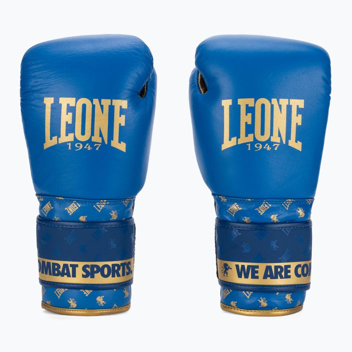Boxerské rukavice LEONE 1947 Dna modré