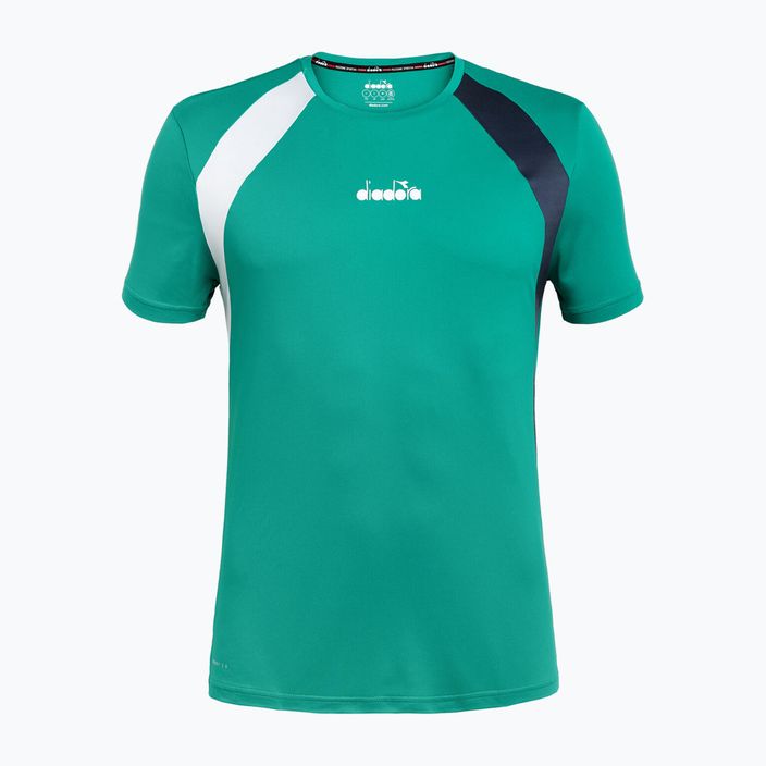 Pánske tenisové tričko Diadora SS TS zelené DD-12.179124-7134 5