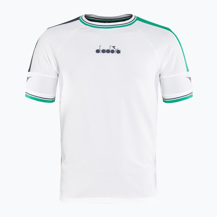 Pánske tenisové tričko Diadora Icon SS TS biele DD-12.179126-22
