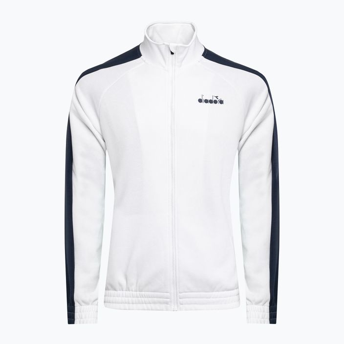 Pánska tenisová bunda Diadora Fz Jacket biela DD-12.179121-22