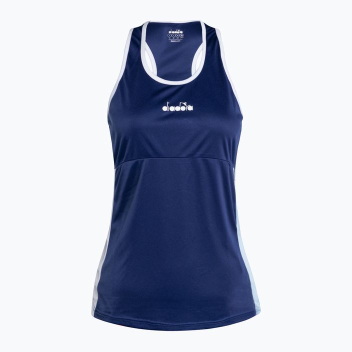 Dámske tenisové tričko Diadora Core Tank modré DD-12.179174-613