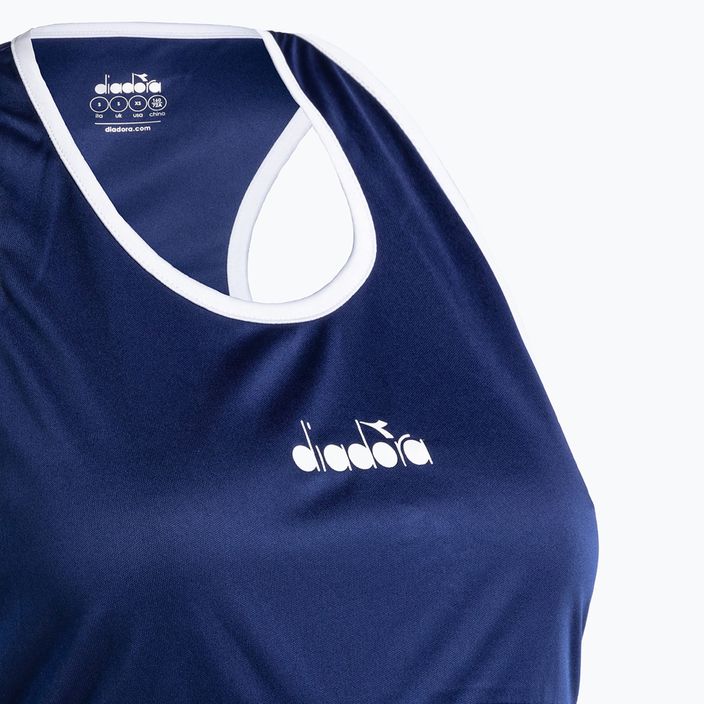 Dámske tenisové tričko Diadora Core Tank modré DD-12.179174-613 3