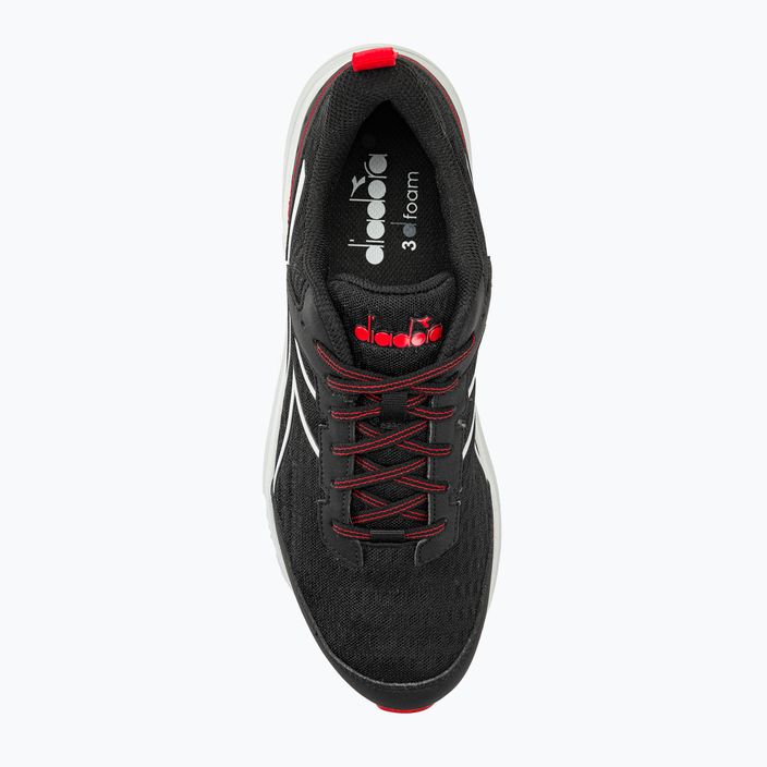 Pánske bežecké topánky Diadora Snipe black/silver/red 6