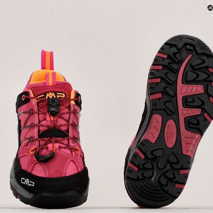Detské trekové topánky CMP Rigel Low Wp pink 3Q54554/06HE 12