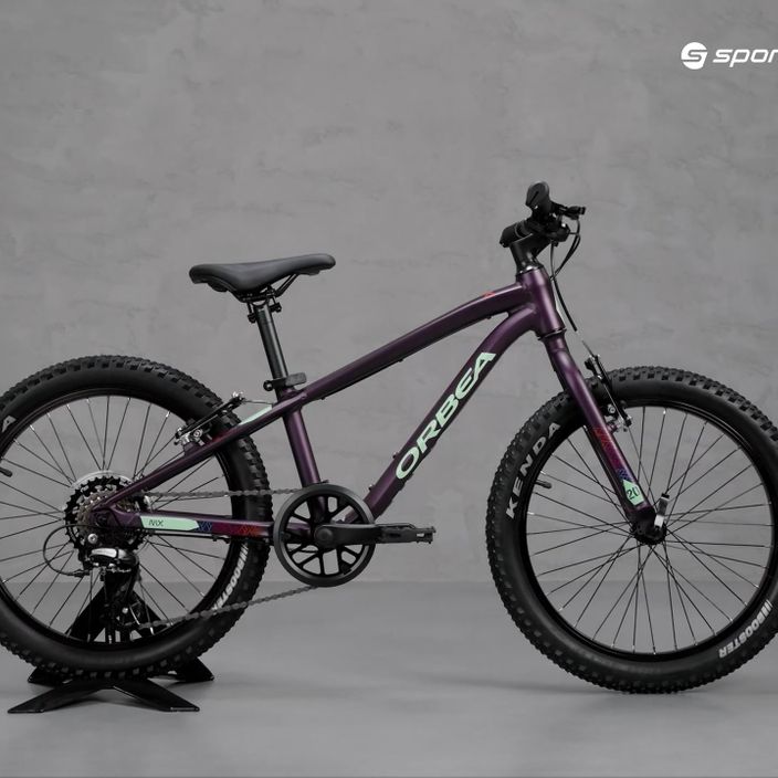Detský bicykel Orbea MX 20 Dirt fialový N00320I7 2023 9