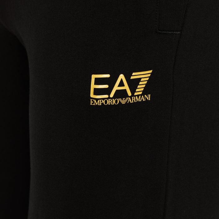 Pánske nohavice EA7 Emporio Armani Train Core ID Coft Slim black/gold logo 3