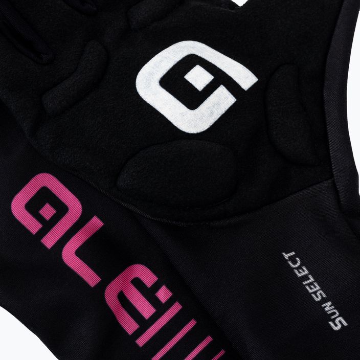 Cyklistické rukavice Alé Guanto Estivo Sun Select black/pink L17951518 3