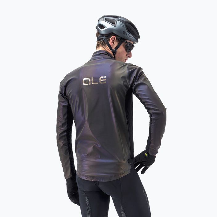 Pánska reflexná cyklistická bunda Alé Giubbino Iridescent L20036519 4