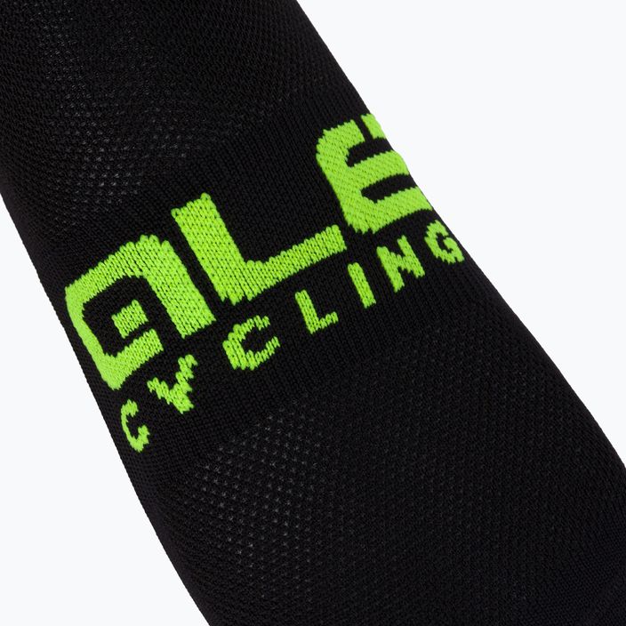Cyklistické ponožky Alé Versilia čierne L20187401 4