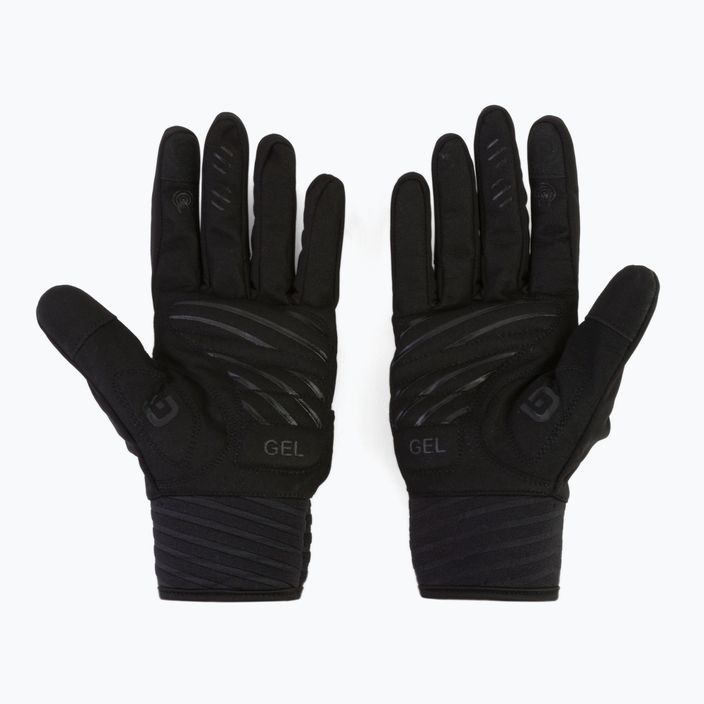 Cyklistické rukavice Alé Windprotection čierne L21047401 2