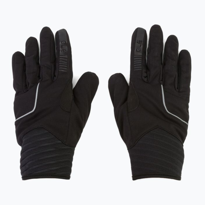 Cyklistické rukavice Alé Windprotection čierne L21047401 3