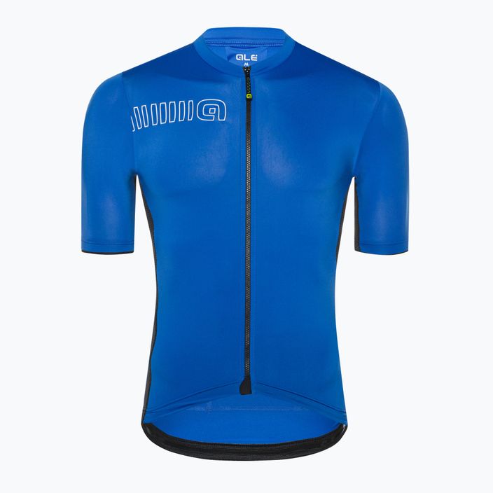 Pánsky cyklistický dres Alé Color Block modrý L14240219 6
