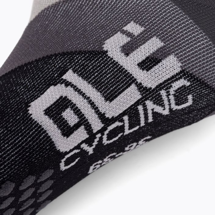 Cyklistické ponožky Alé Diagonal Digitopress sivé L21175403 3
