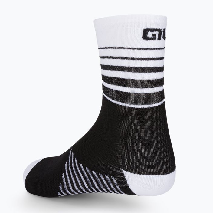 Cyklistické ponožky Alé One čierno-biele L22217400 2