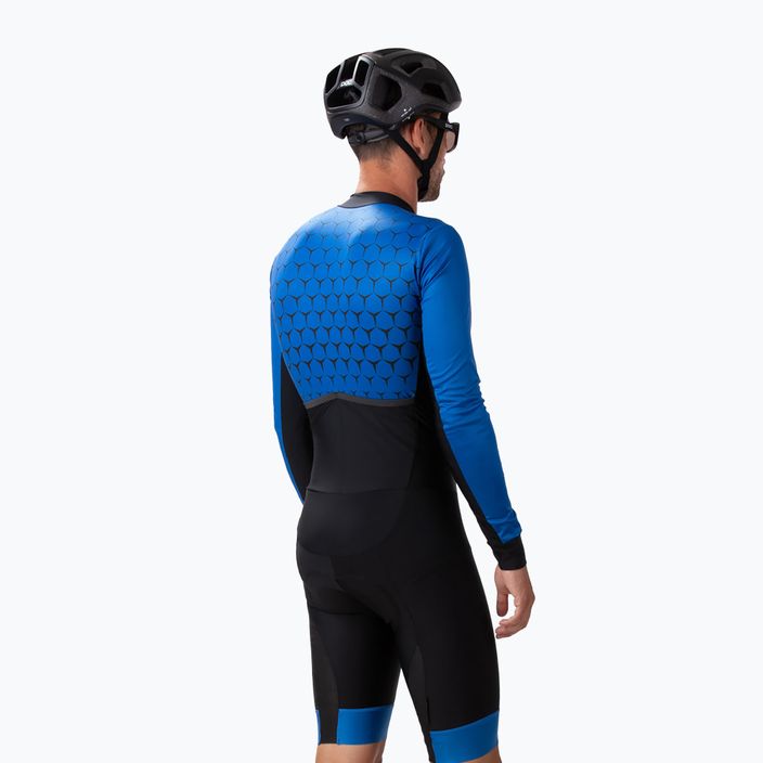 Pánsky triatlonový oblek Alé MC Hive blue/black L22193402 2