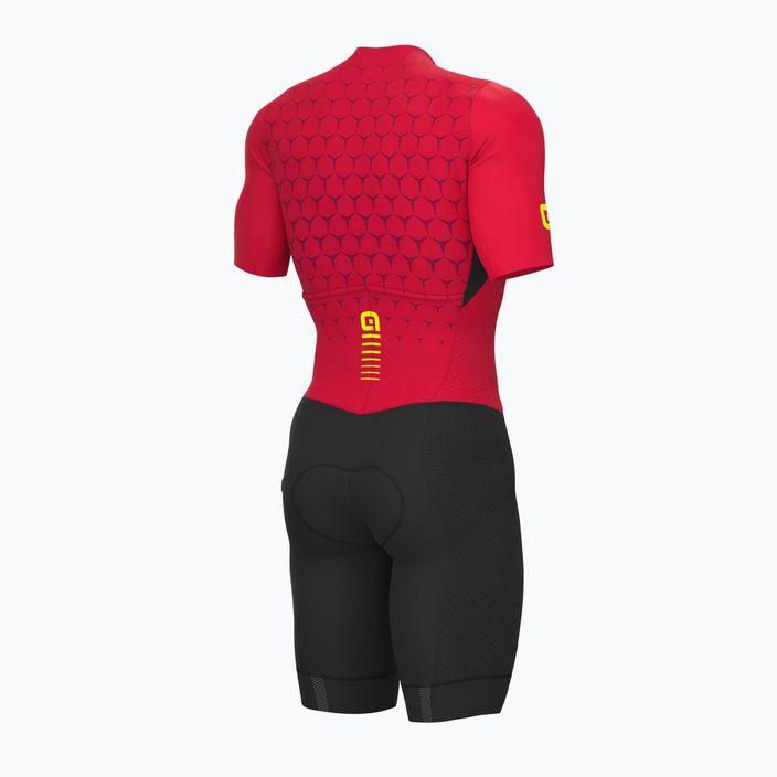 Pánsky triatlonový oblek Alé Body MC Hive red/black L22193405 8