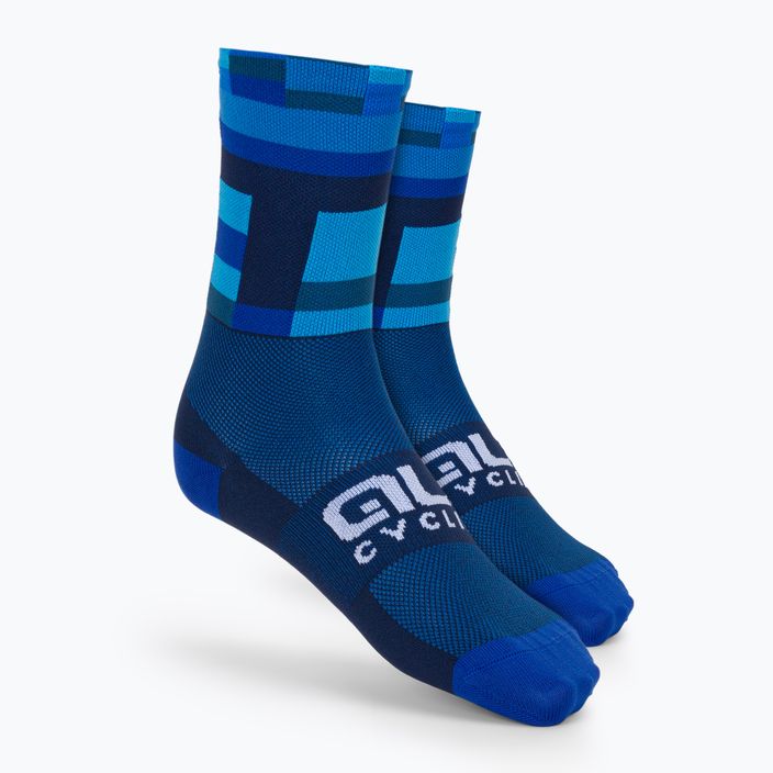 Alé Cyklistické ponožky Match navy blue L22218402