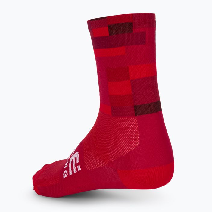 Cyklistické ponožky Alé Match červené L22218405 2