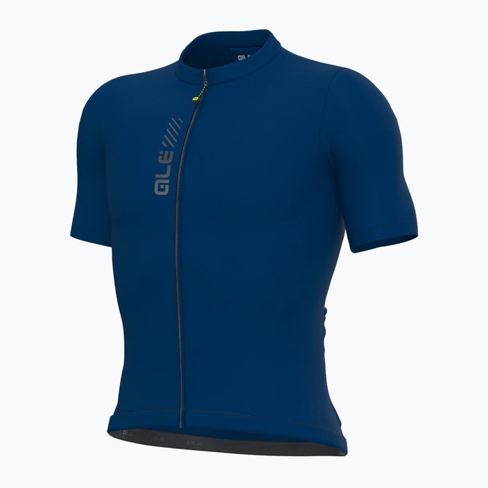 Pánsky cyklistický dres Alé Color Block navy blue 6