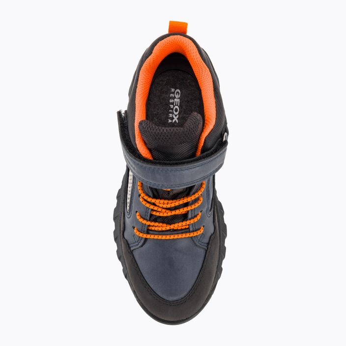 Juniorská obuv Geox Simbyos Abx navy/blue/orange 6