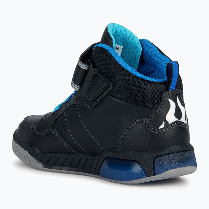 Detské topánky Geox Inek black/blue 10