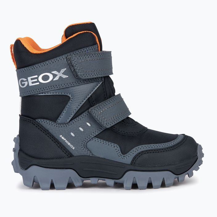Juniorská obuv Geox Himalaya Abx black/orange 8