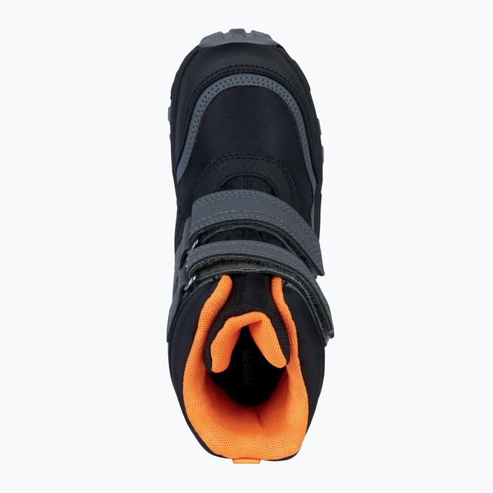 Juniorská obuv Geox Himalaya Abx black/orange 11