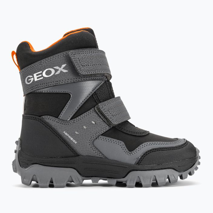 Juniorská obuv Geox Himalaya Abx black/orange 2