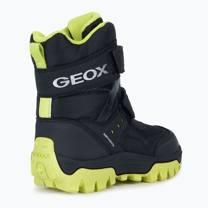 Juniorská obuv Geox Himalaya Abx black/light green 10