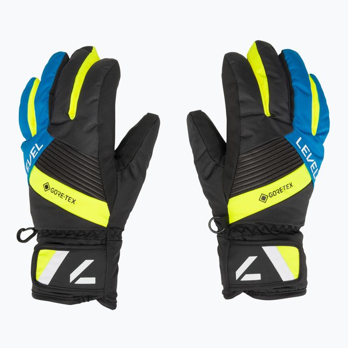Detské lyžiarske rukavice Level Neo JR Gore-Tex svetlomodré 3