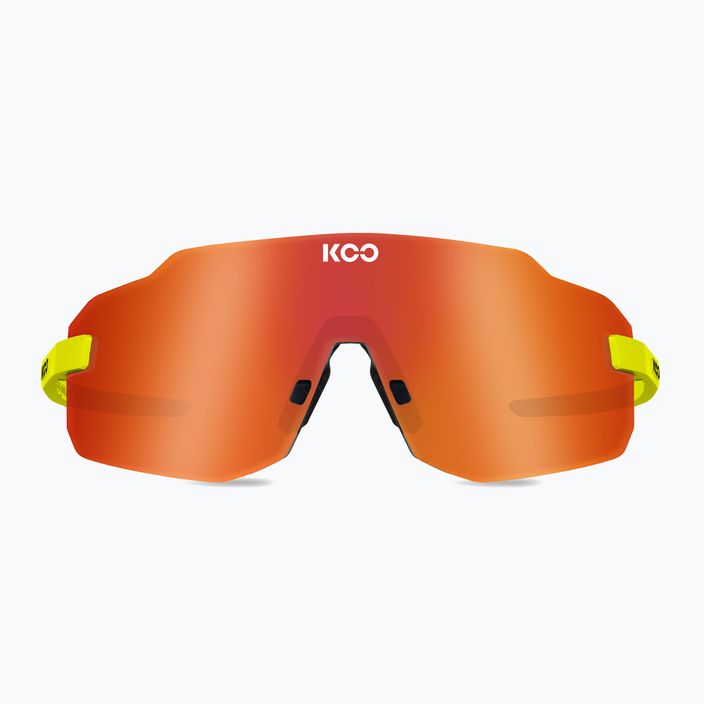 Slnečné okuliare Koo Supernova yellow fluo/red mirror 2
