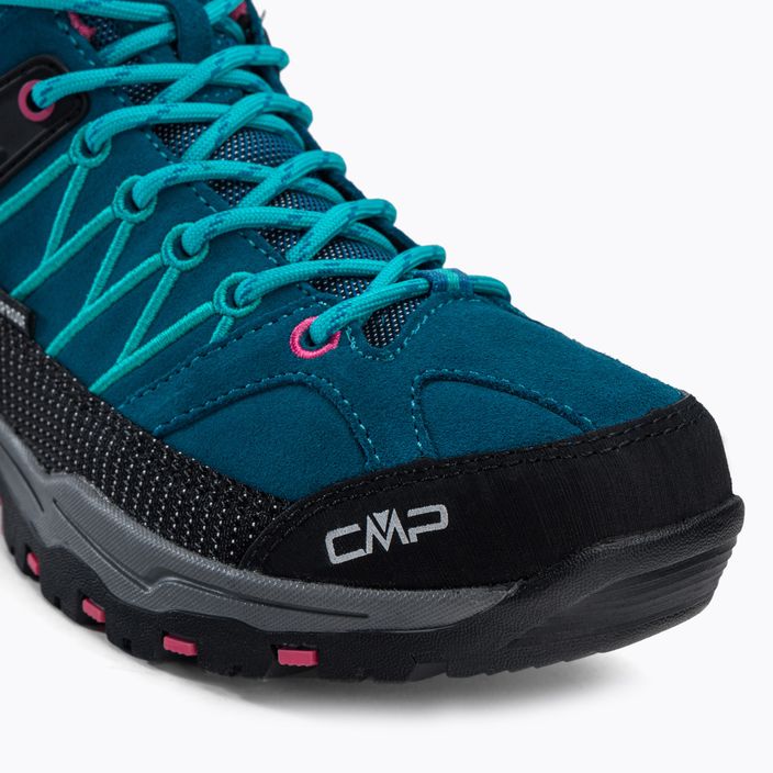 CMP Rigel Mid detské trekové topánky modré 3Q12944J 8