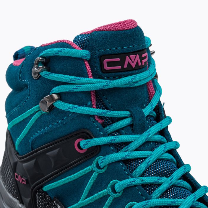 CMP Rigel Mid detské trekové topánky modré 3Q12944J 10
