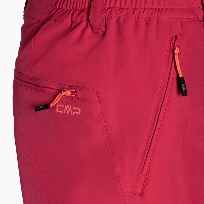 Dámske trekingové šortky CMP ružové 3T58666/B880 4