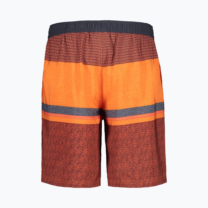 Pánske plavecké šortky CMP oranžové 31R9167/23ZG 3