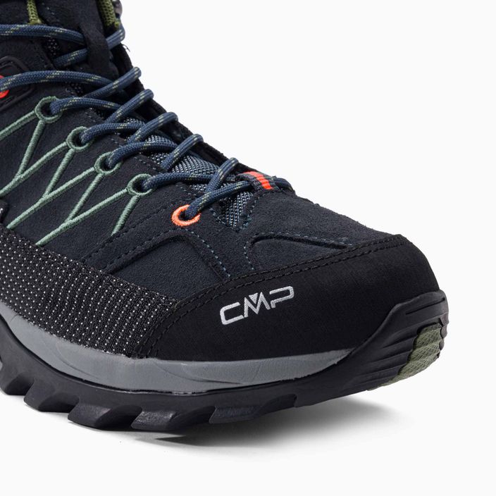 Pánske trekové topánky CMP Rigel Mid Wp grey 3Q12947/51UG 8