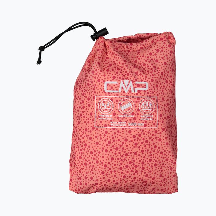 CMP Rain Fix dámska bunda do dažďa ružová 31X7296/C574 4