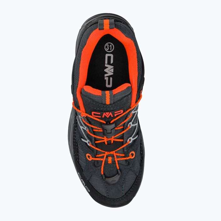 Detské trekové topánky CMP Rigel Low Wp sivé 3Q54554/47UG 6
