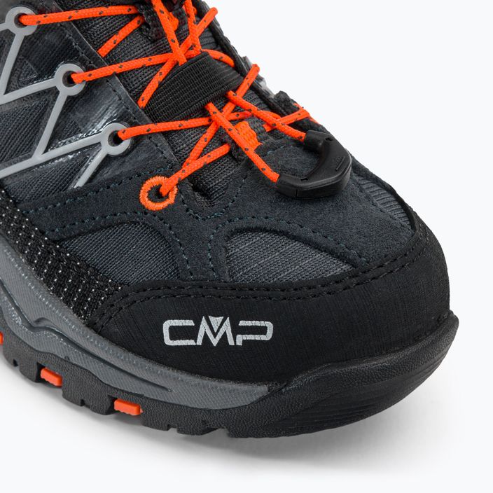 Detské trekové topánky CMP Rigel Low Wp sivé 3Q54554/47UG 7