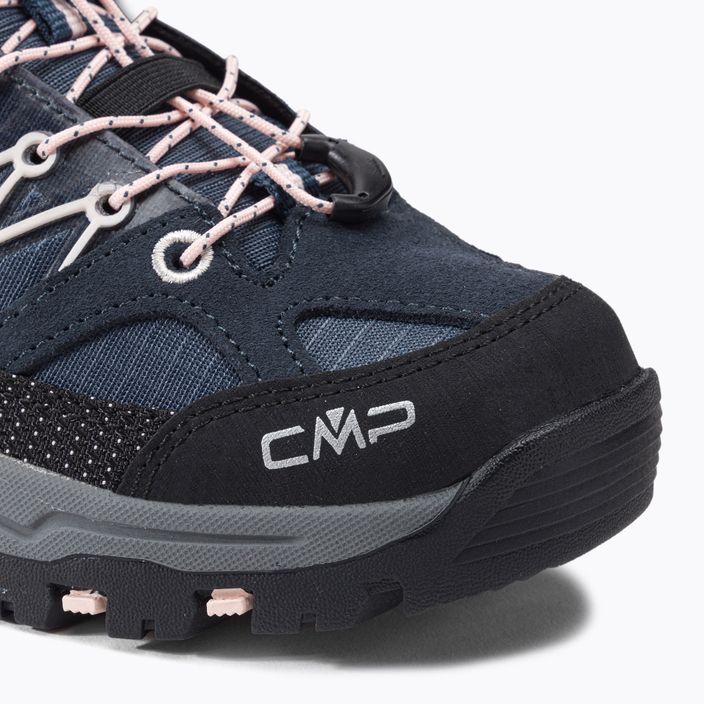 CMP detské trekové topánky Rigel Low WP navy blue 3Q54554 7