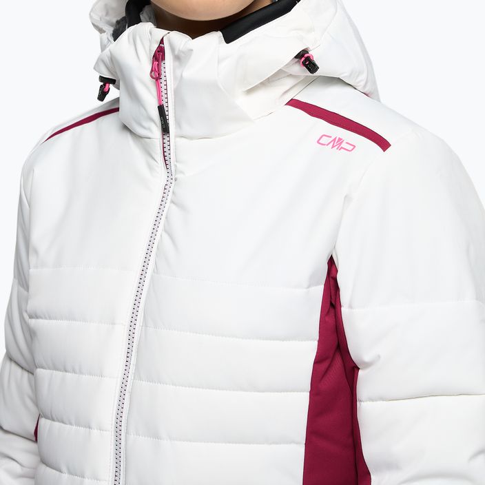 Dámska lyžiarska bunda CMP ružovo-biela 31W0226/A001 5
